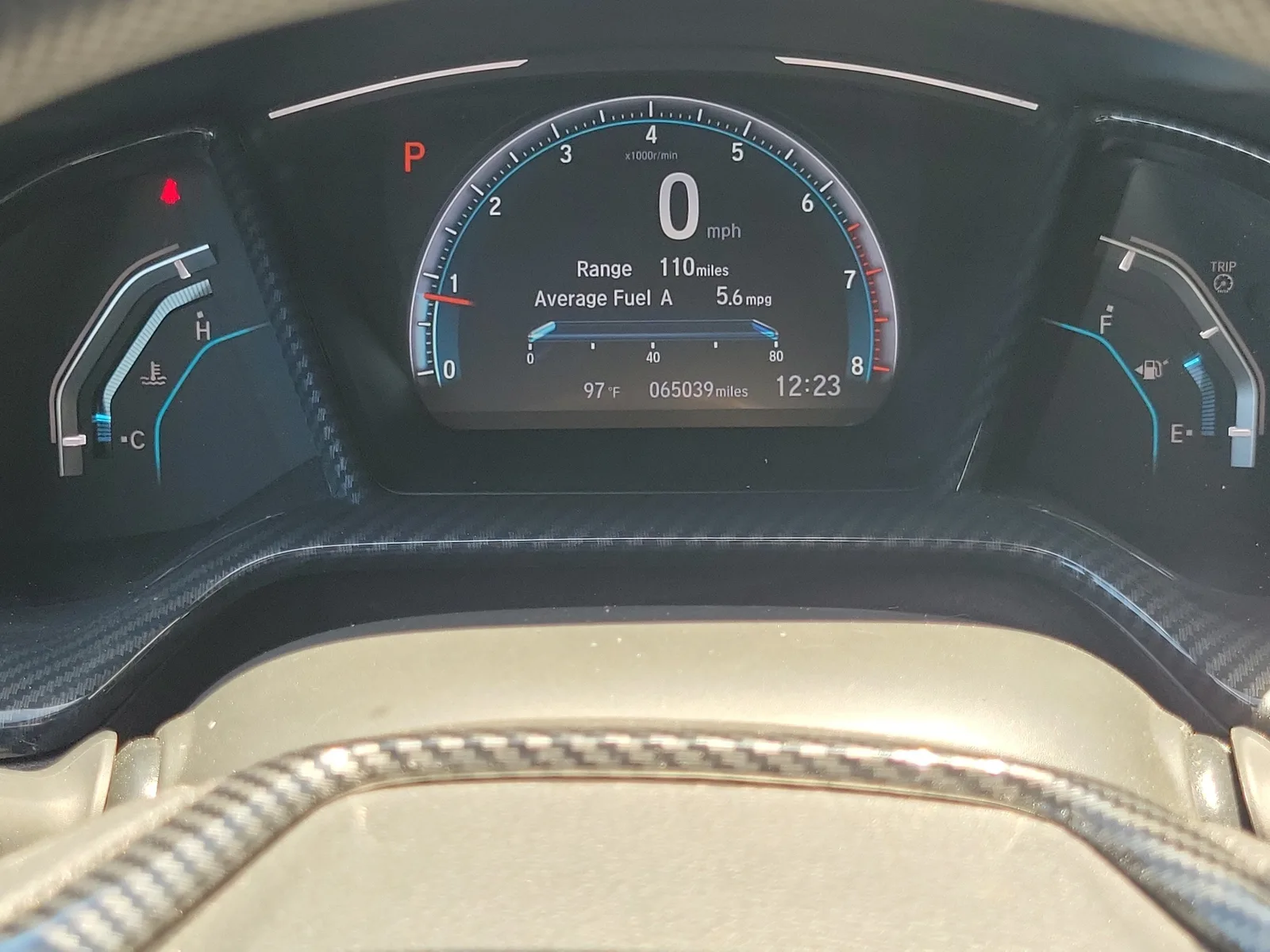 2019 Honda Civic Hatchback EX photo 13