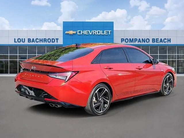 2021 Hyundai Elantra N Line photo 3