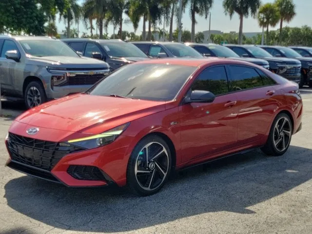 2021 Hyundai Elantra N Line photo 7