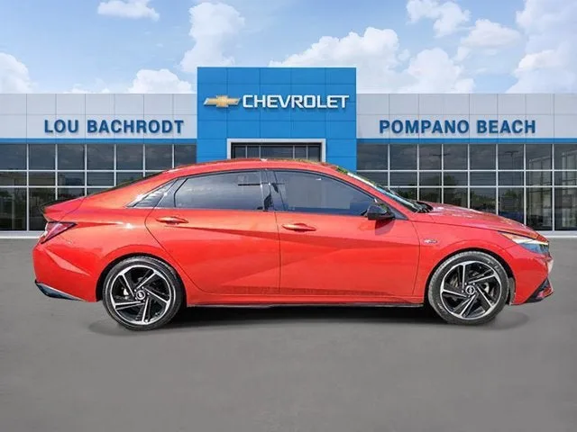 2021 Hyundai Elantra N Line photo 2