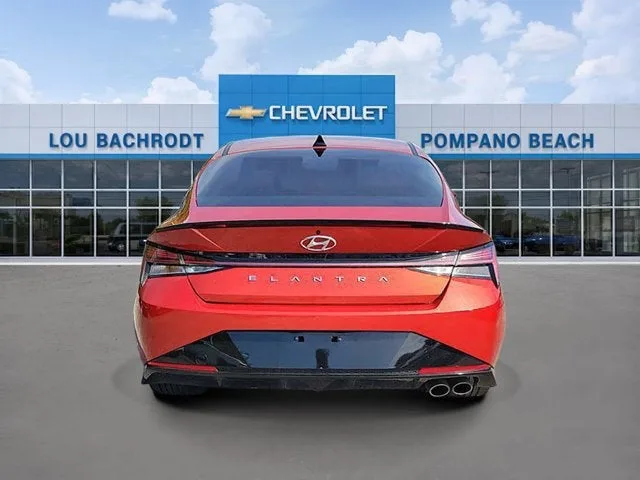 2021 Hyundai Elantra N Line photo 4