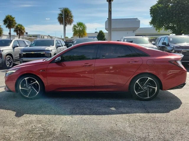 2021 Hyundai Elantra N Line photo 6
