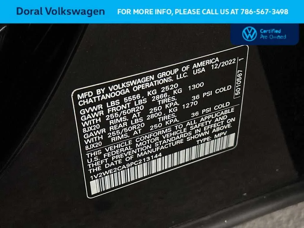2023 Volkswagen Atlas Cross Sport 3.6L V6 SE w/Technology photo 29
