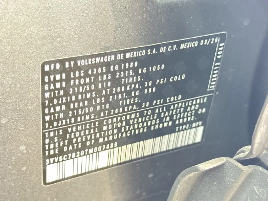 2026 Volkswagen Taos SE photo 29