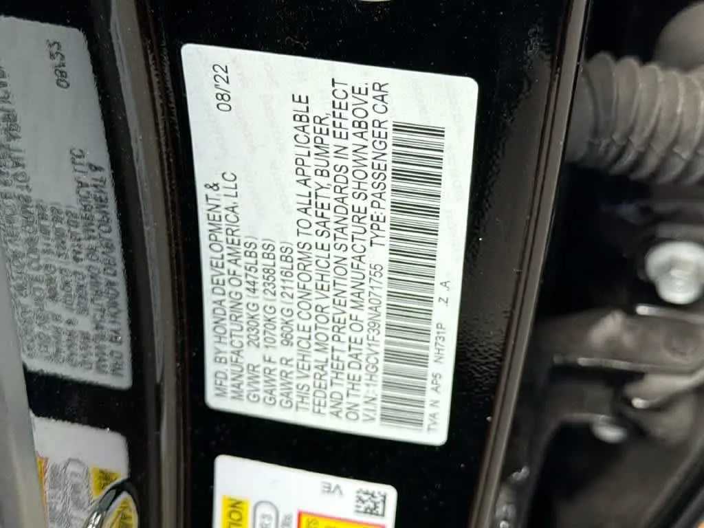 2022 Honda Accord Sport photo 29