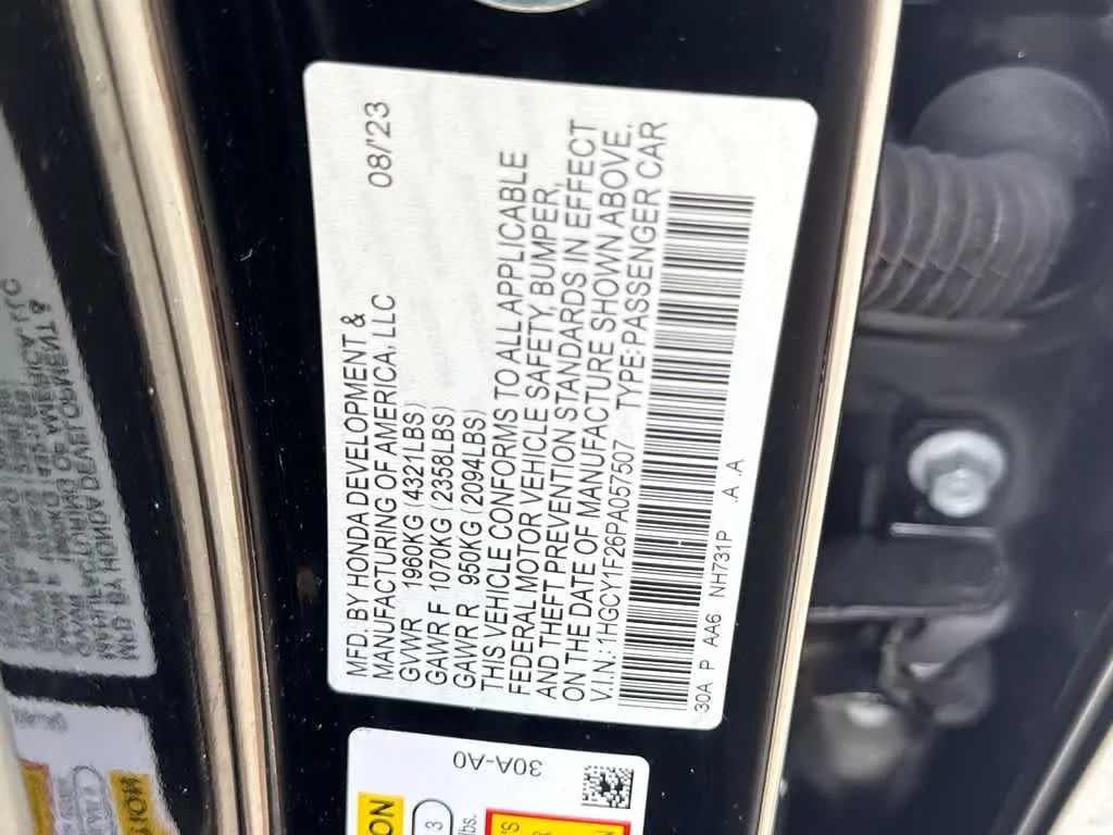 2023 Honda Accord LX photo 29