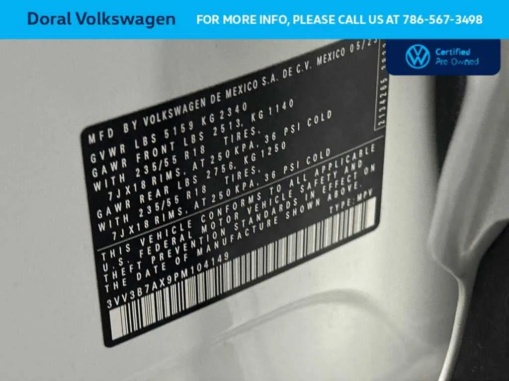 2023 Volkswagen Tiguan SE photo 29