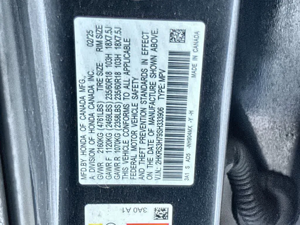 2025 Honda CR-V EX-L photo 29