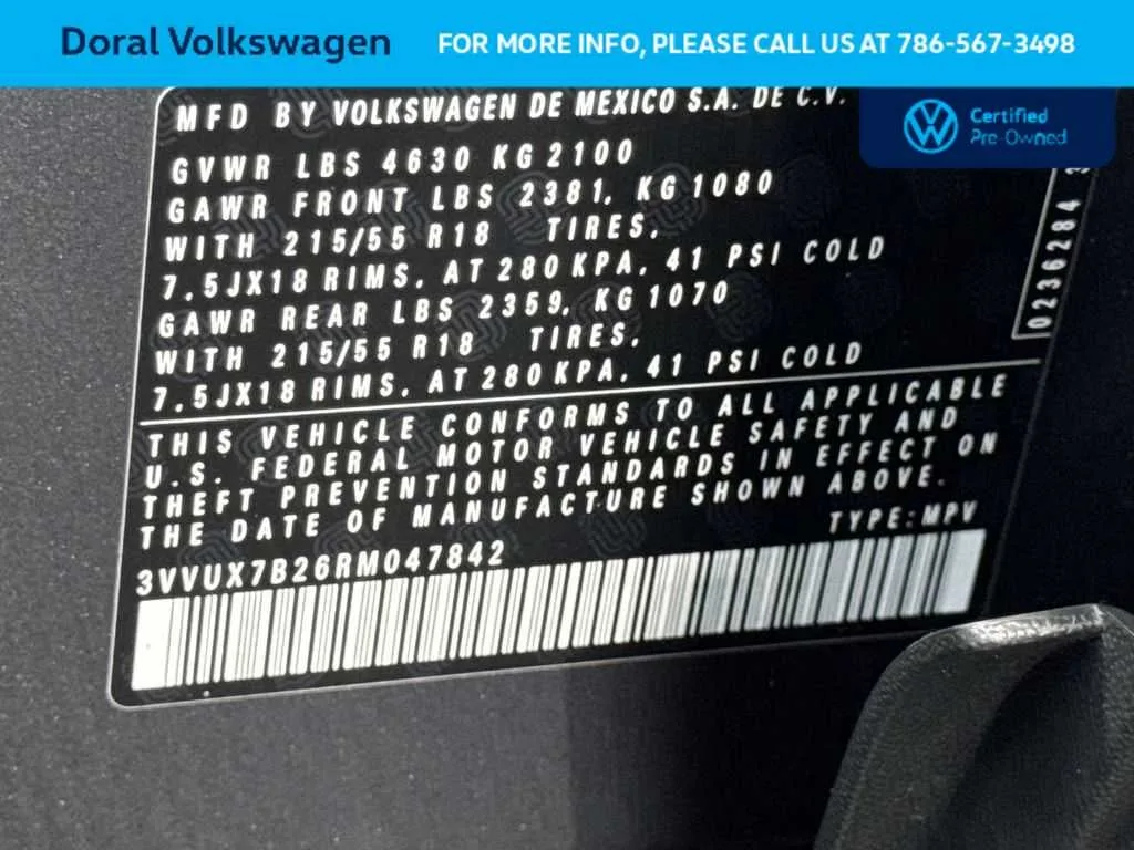 2024 Volkswagen Taos SE photo 34