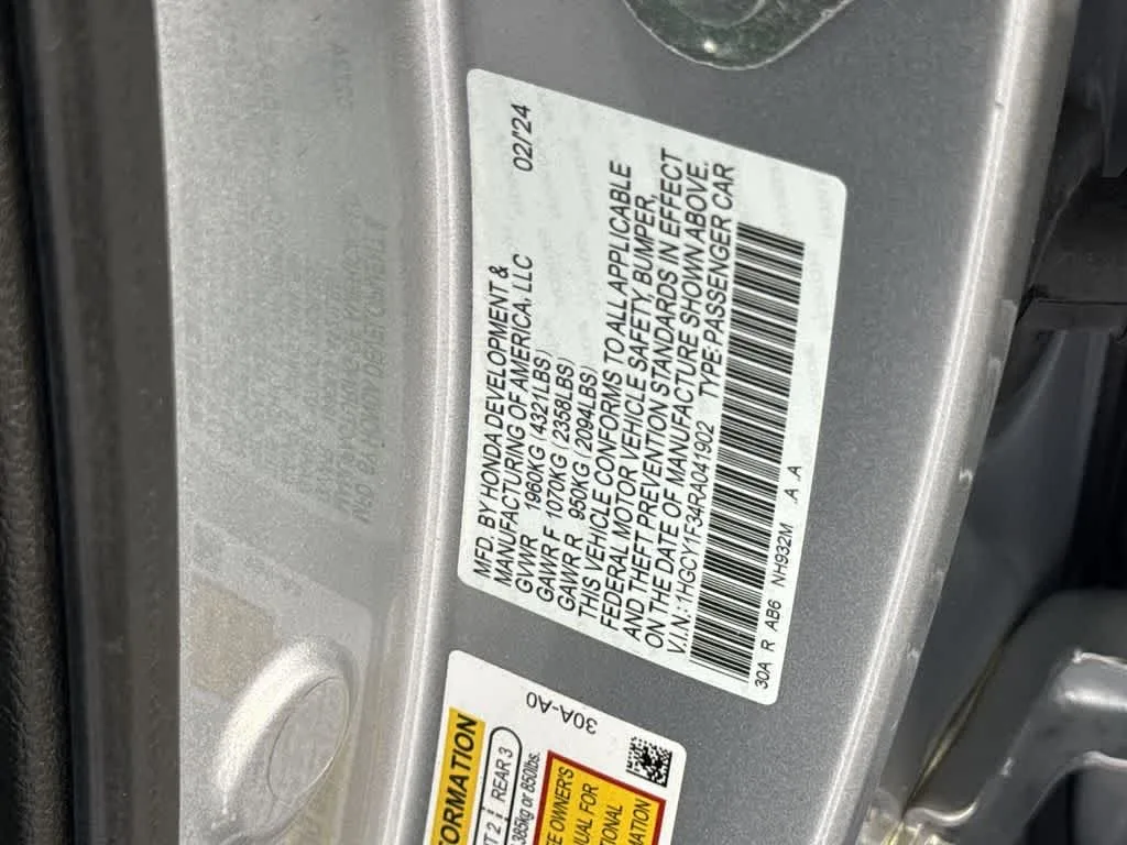 2024 Honda Accord EX photo 29