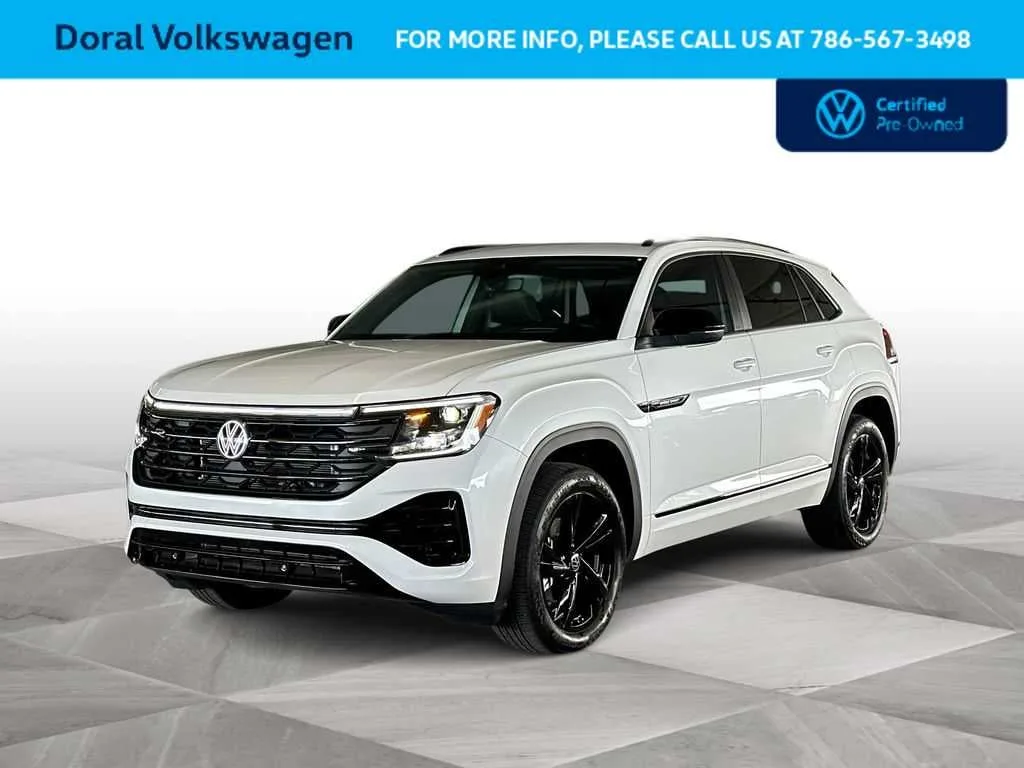 2025 Volkswagen Atlas Cross Sport 2.0T SEL R-Line Black photo 4