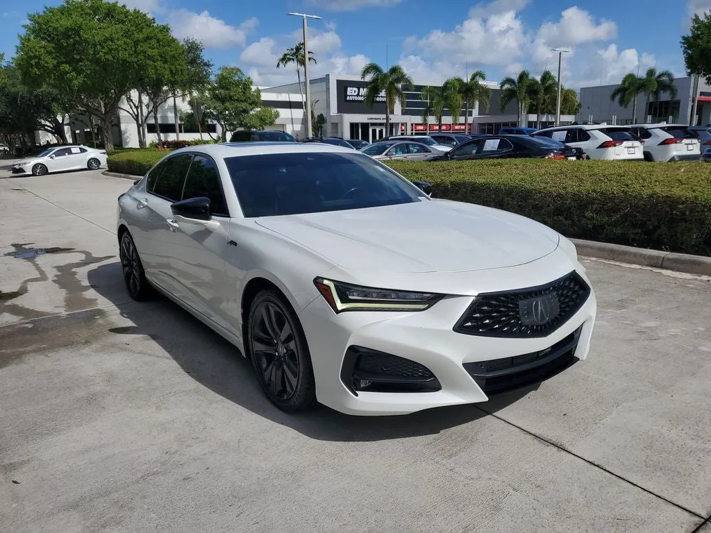 2021 Acura TLX A-Spec Package SH-AWD photo 3