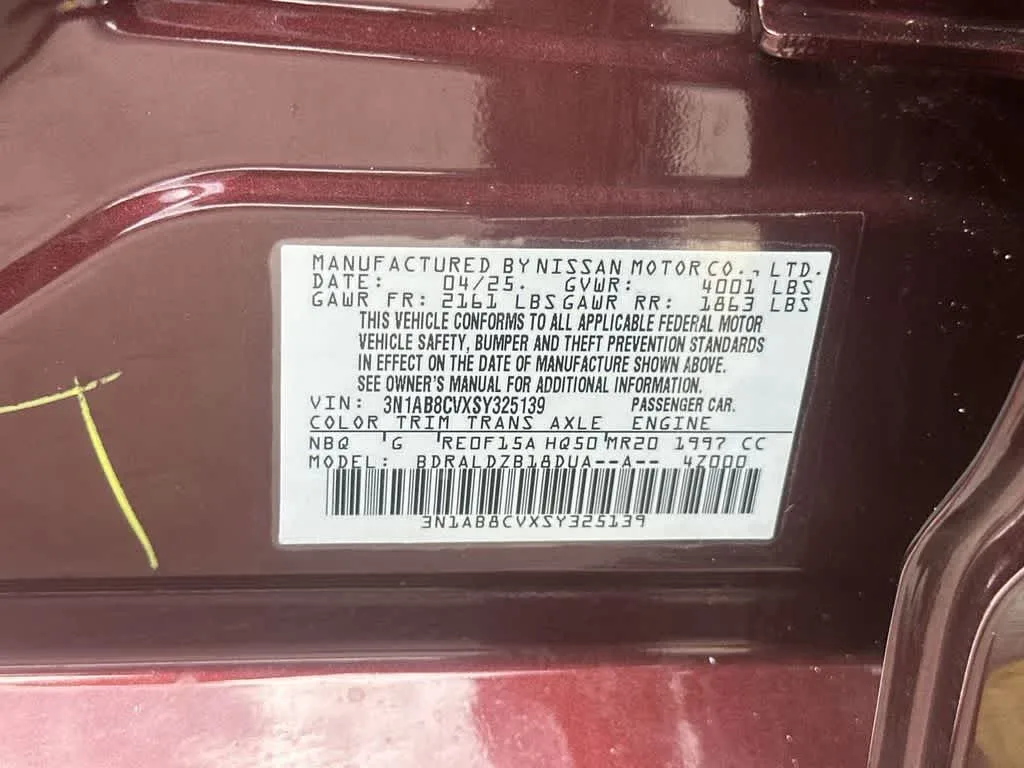 2025 Nissan Sentra SV photo 18