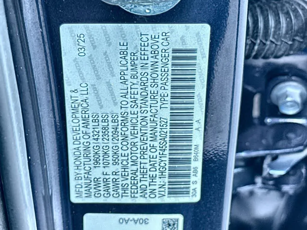 2025 Honda Accord SE photo 29