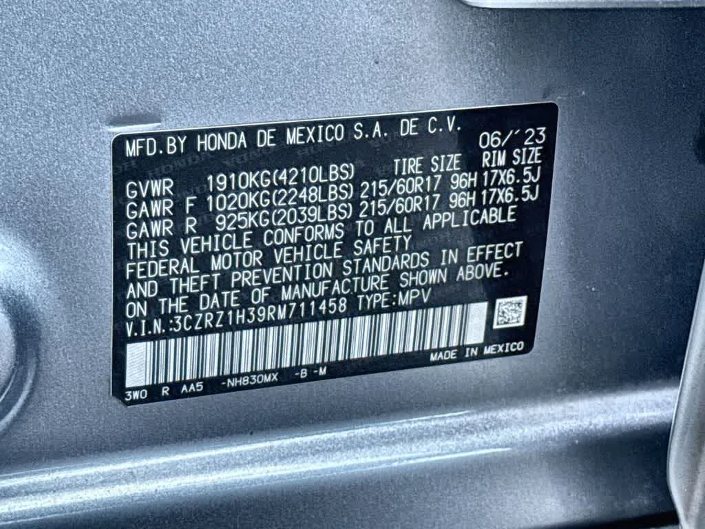 2024 Honda HR-V LX photo 29