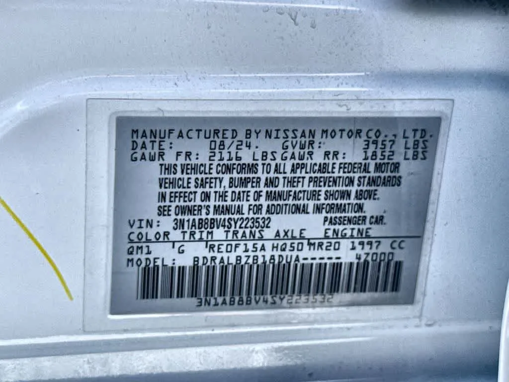 2025 Nissan Sentra S photo 29