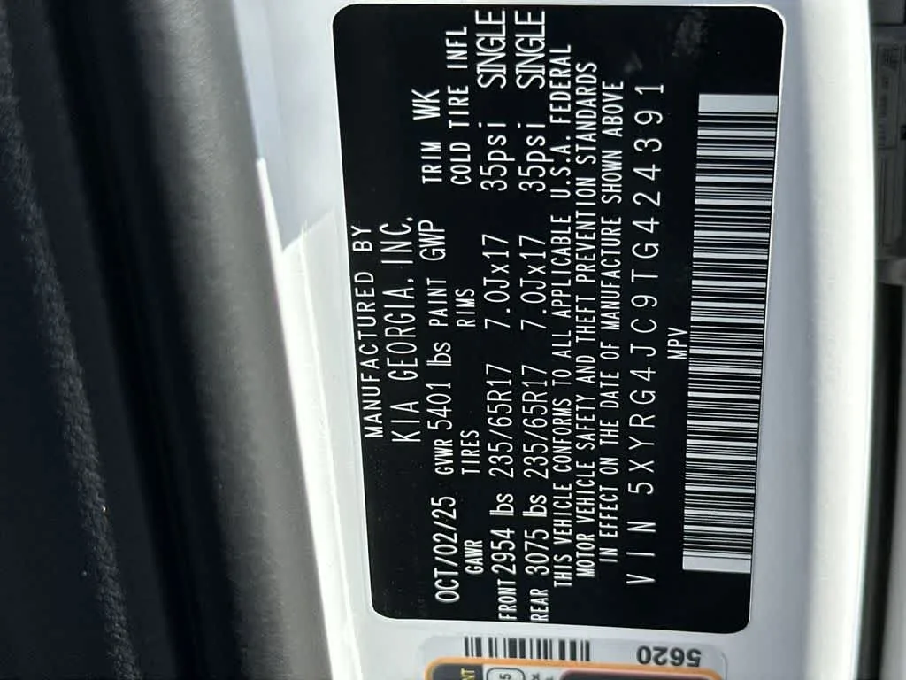 2026 Kia Sorento LX photo 29