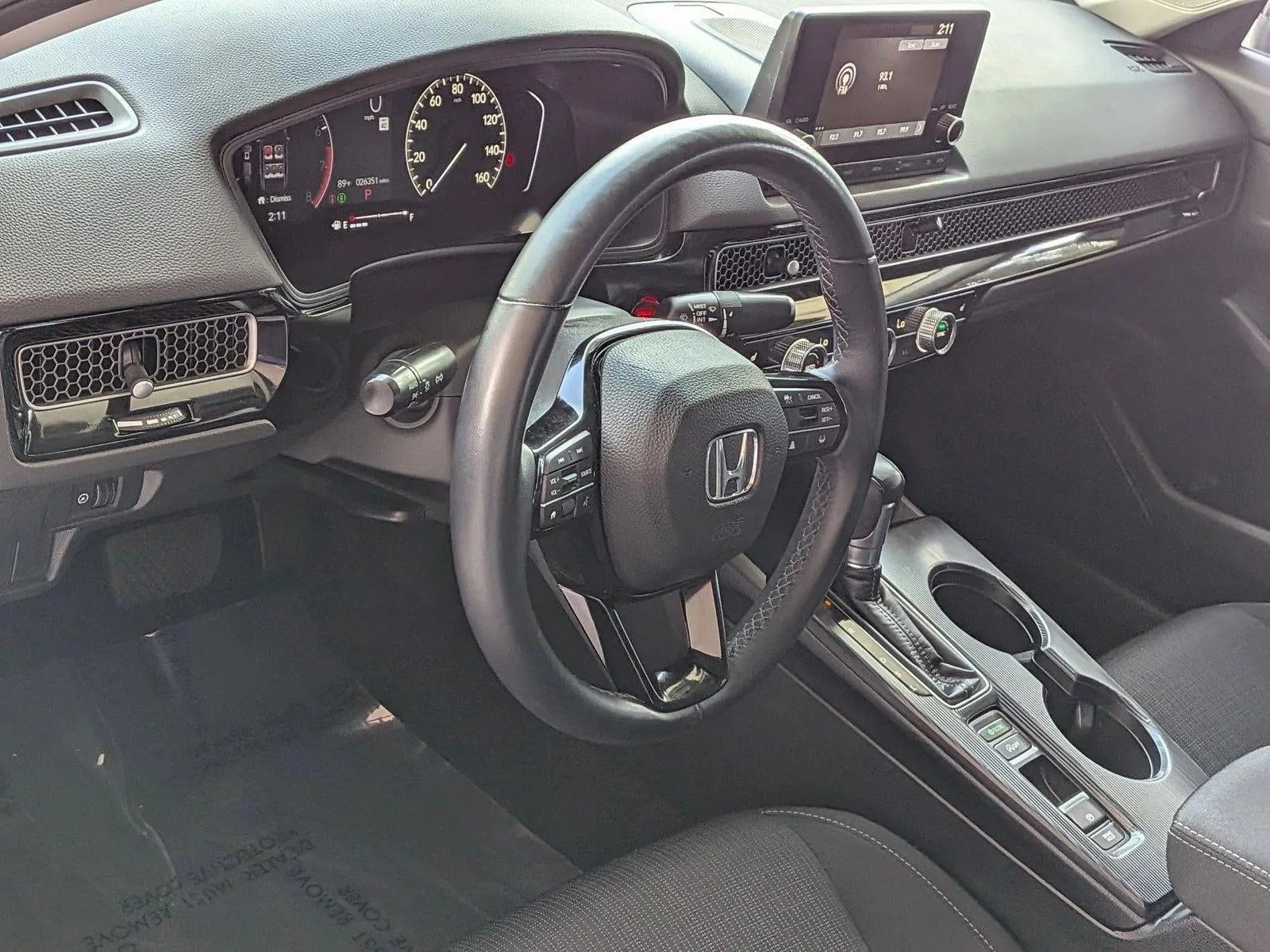 2023 Honda Civic Sedan EX CVT photo 9