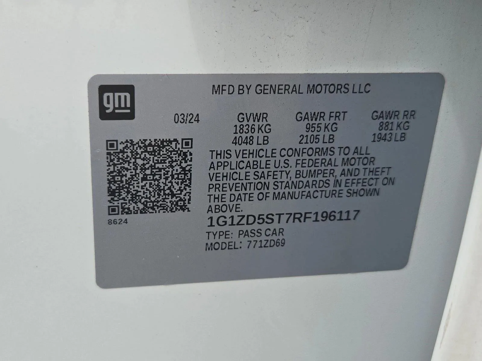 2024 Chevrolet Malibu 1LT photo 11