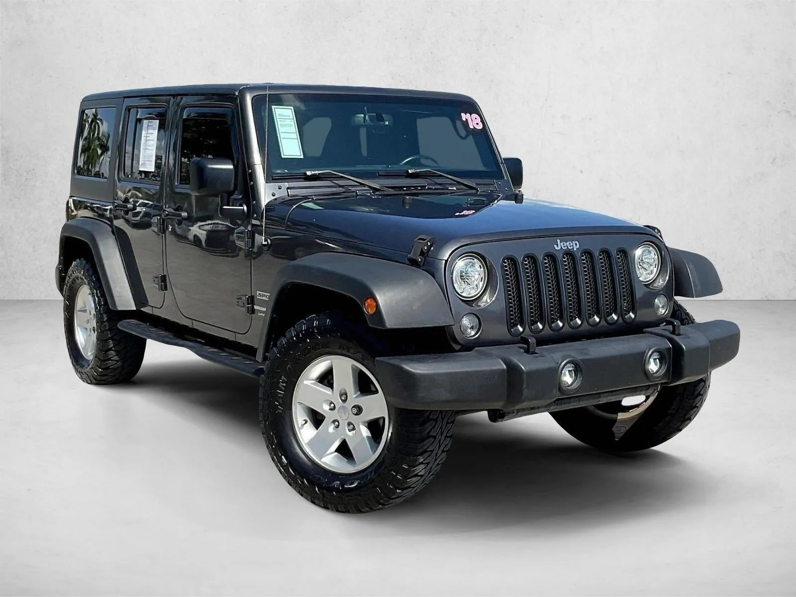 2018 Jeep Wrangler JK Unlimited Sport S 4x4 photo 11