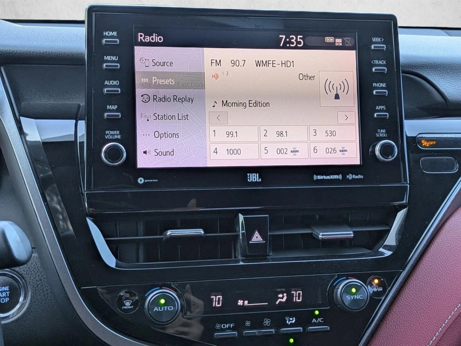 2021 Toyota Camry XSE Auto (Natl) photo 12
