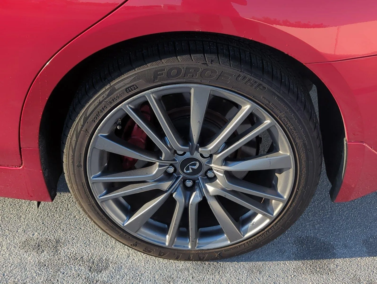 2017 INFINITI Q50 Red Sport 400 AWD photo 7