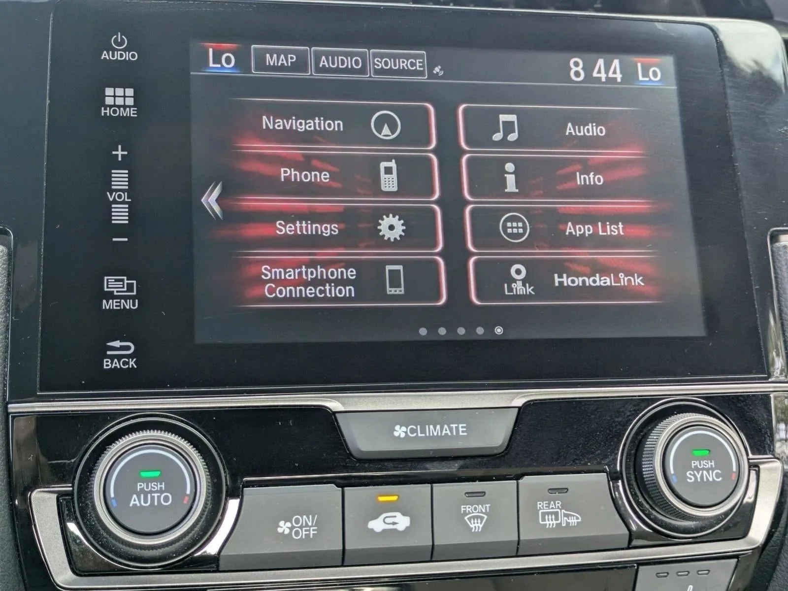 2017 Honda Civic Hatchback Sport Touring CVT photo 11