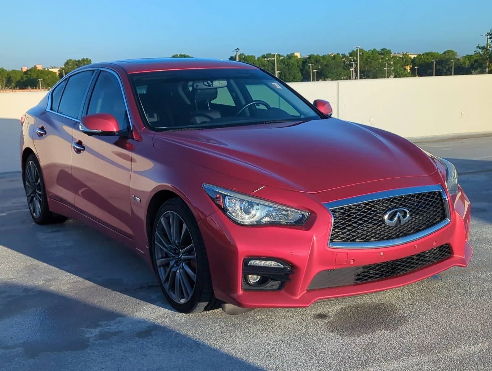 2017 INFINITI Q50 Red Sport 400 AWD photo 3
