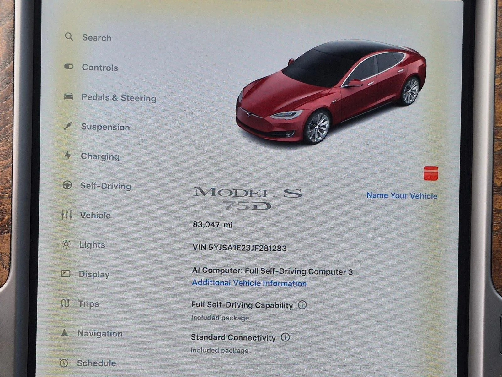 2018 Tesla Model S 75D AWD photo 6