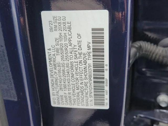 2024 Honda Pilot Touring photo 30