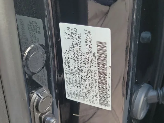 2021 Honda Passport Sport photo 30