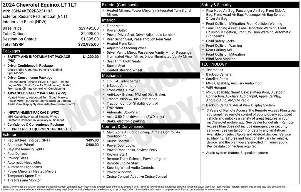 2024 Chevrolet Equinox LT photo 6