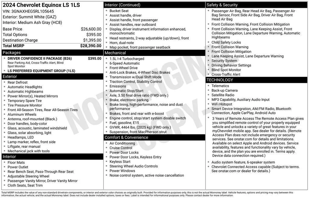 2024 Chevrolet Equinox LS photo 6