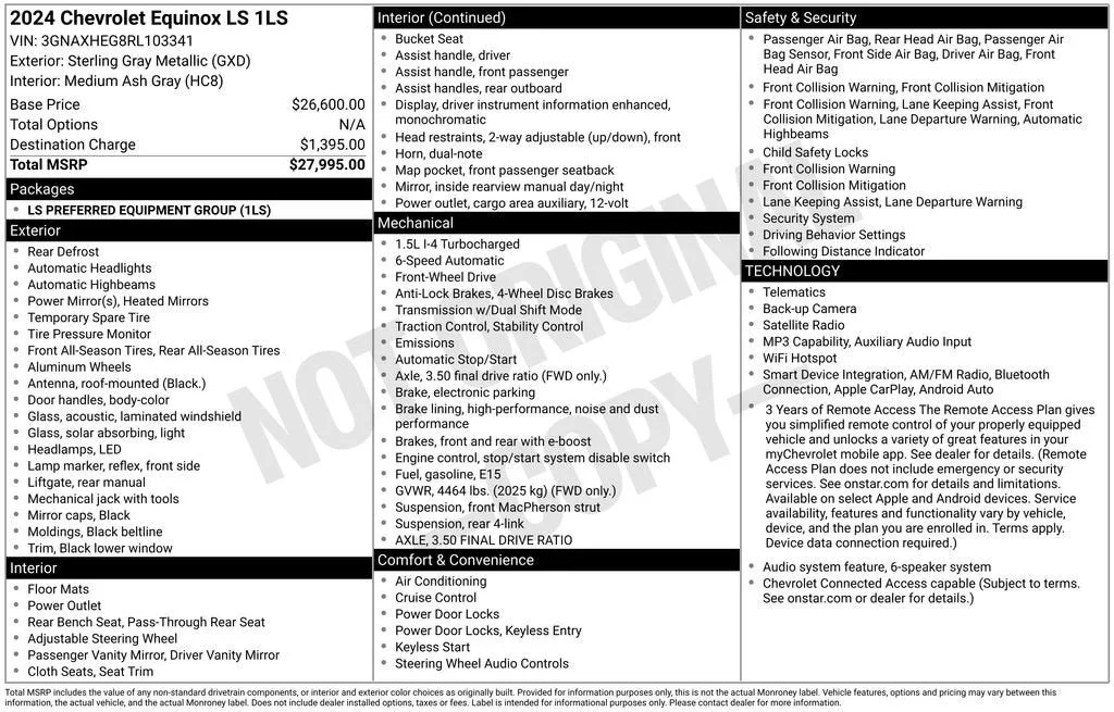 2024 Chevrolet Equinox LS photo 6