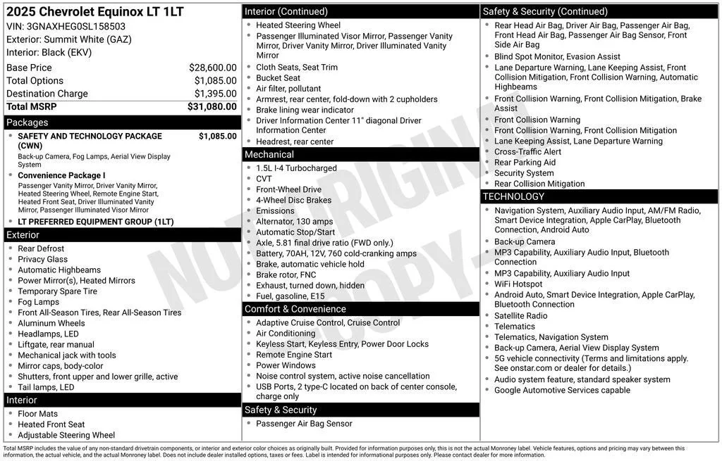 2025 Chevrolet Equinox LT photo 6
