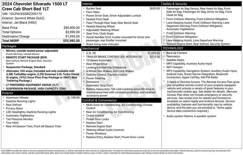 2024 Chevrolet Silverado 1500 LT photo 6