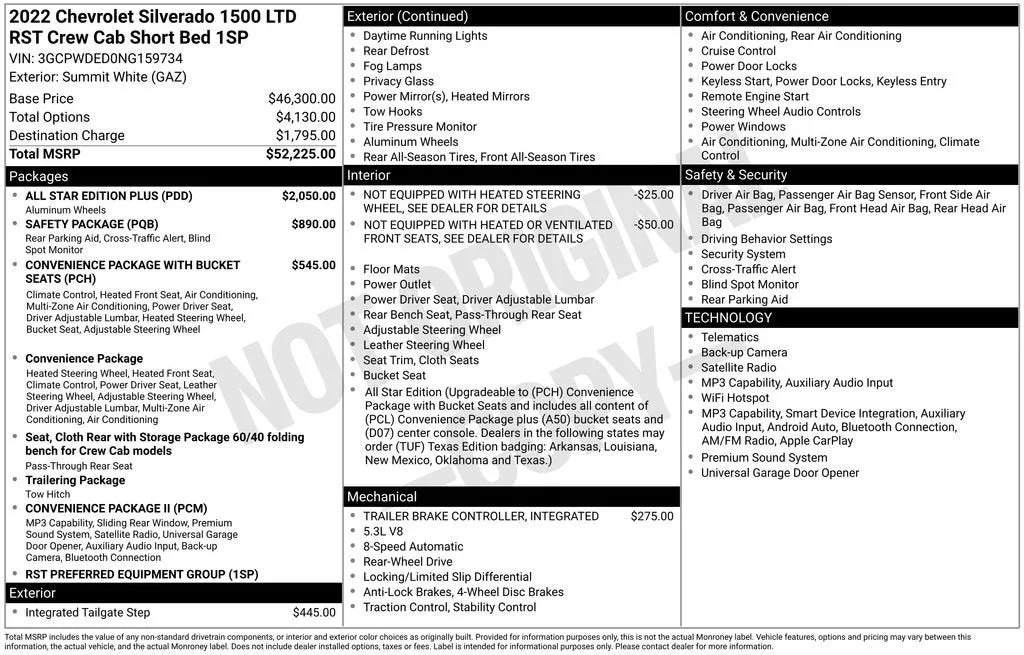 2022 Chevrolet Silverado 1500 LTD RST photo 6