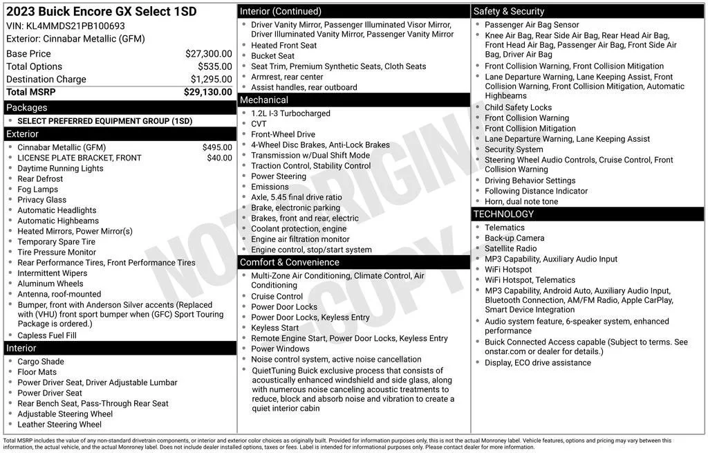 2023 Buick Encore GX Select photo 6