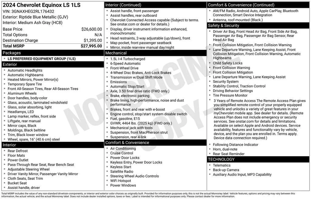 2024 Chevrolet Equinox LS photo 6