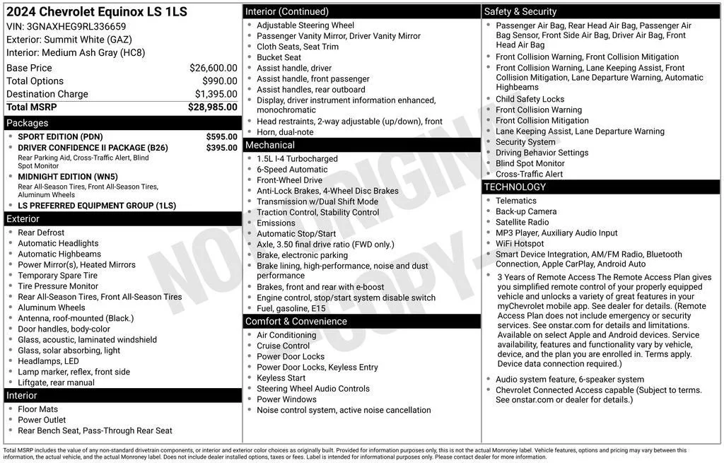 2024 Chevrolet Equinox LS photo 6