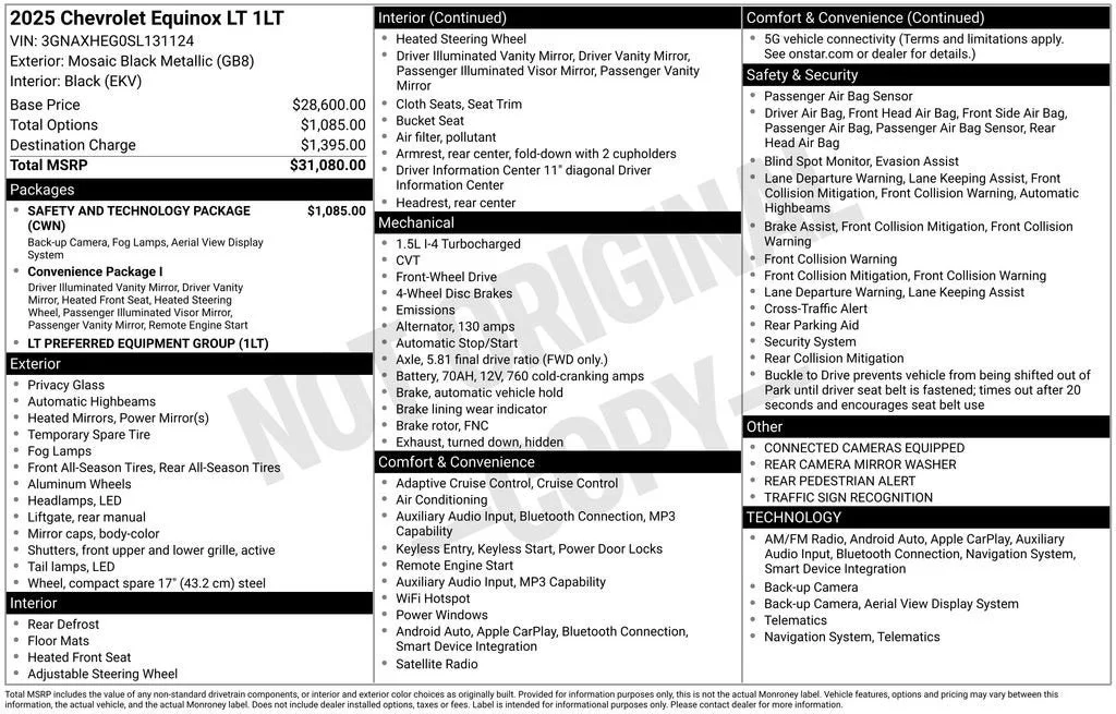 2025 Chevrolet Equinox LT photo 6