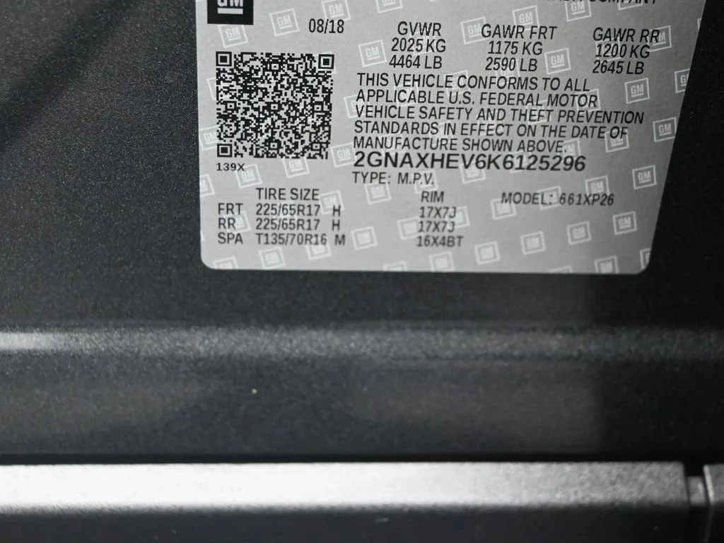 2019 Chevrolet Equinox LS photo 10