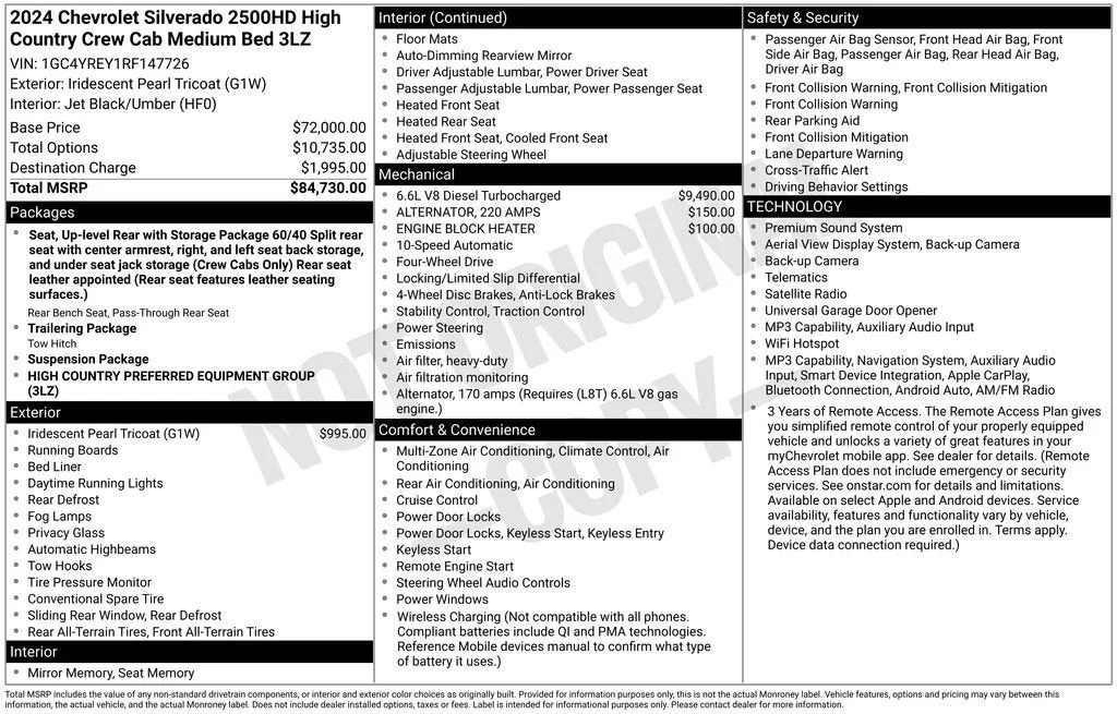 2024 Chevrolet Silverado 2500 HD High Country photo 6