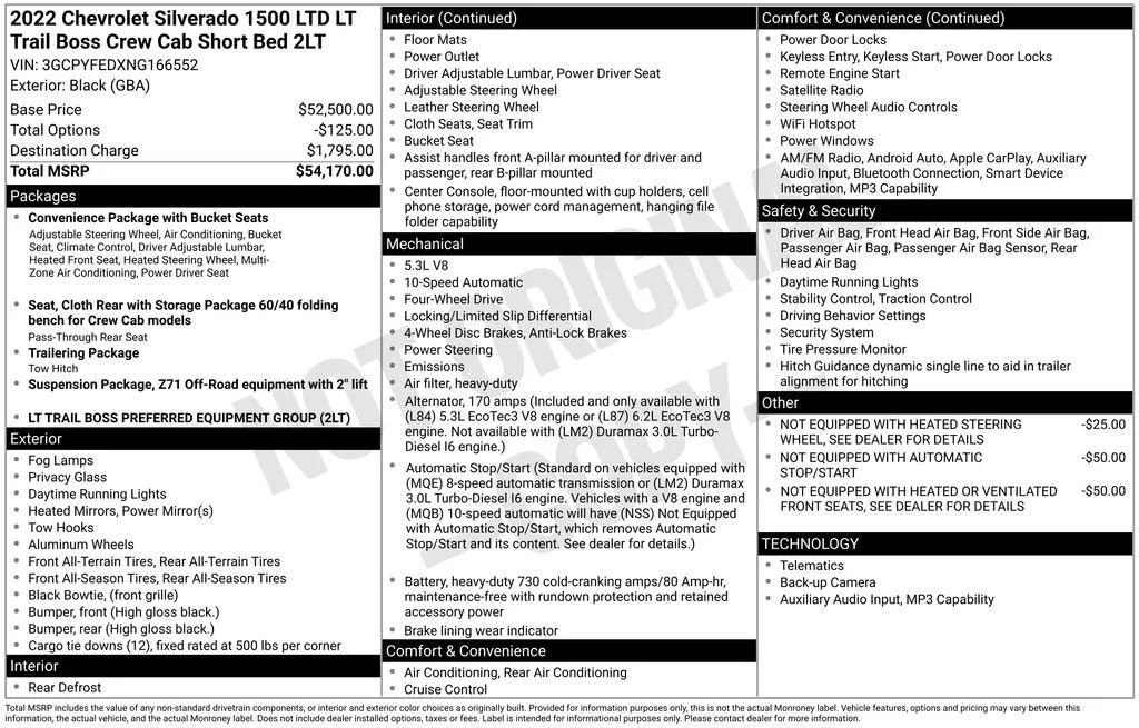2022 Chevrolet Silverado 1500 LTD LT Trail Boss photo 6
