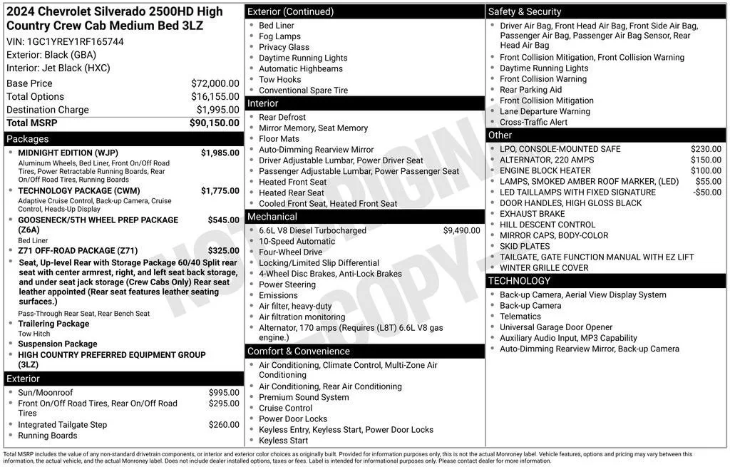 2024 Chevrolet Silverado 2500 HD High Country photo 6