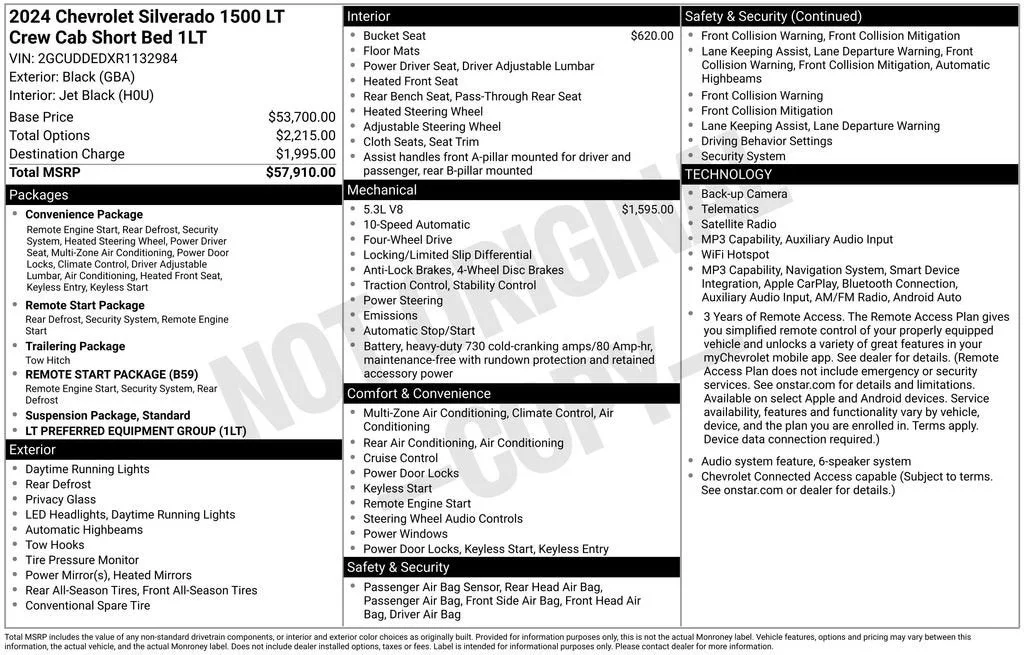 2024 Chevrolet Silverado 1500 LT photo 6