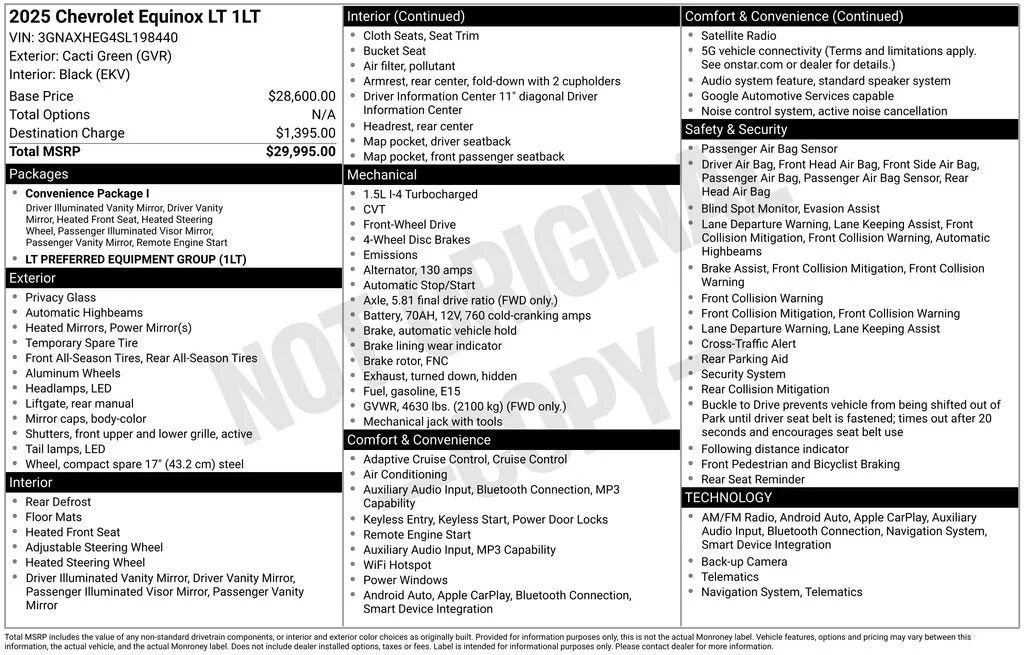 2025 Chevrolet Equinox LT photo 6