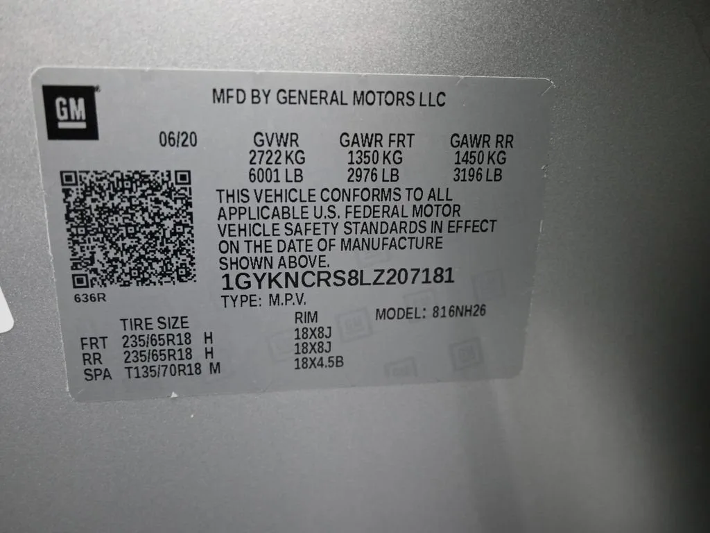 2020 Cadillac XT5 Premium Luxury photo 9