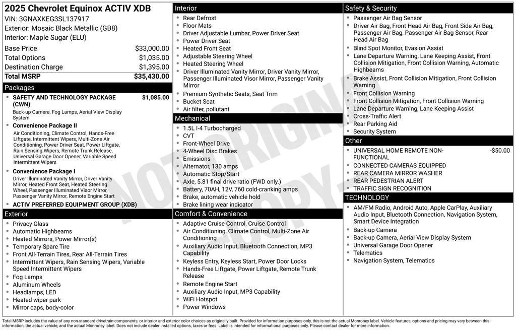 2025 Chevrolet Equinox ACTIV photo 6