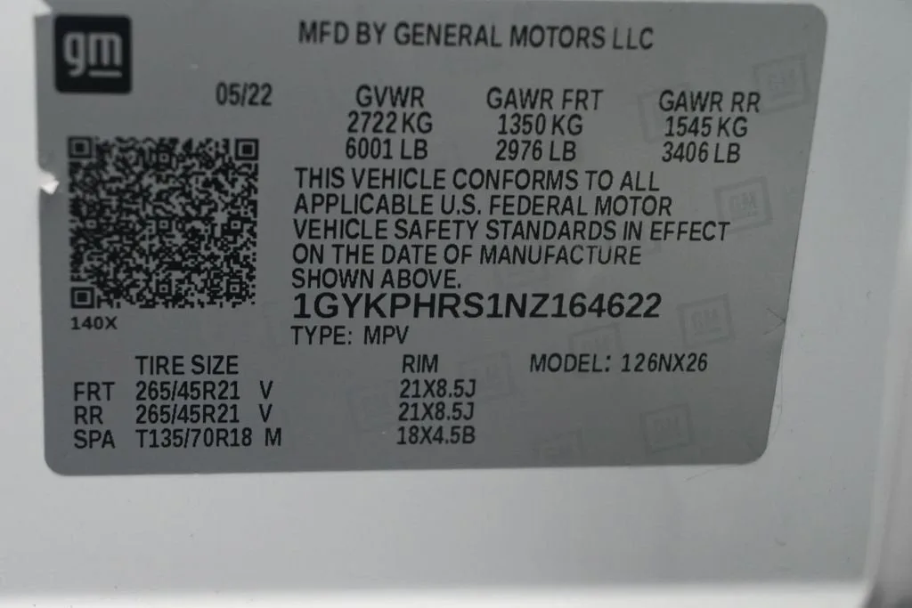 2022 Cadillac XT6 Sport photo 12